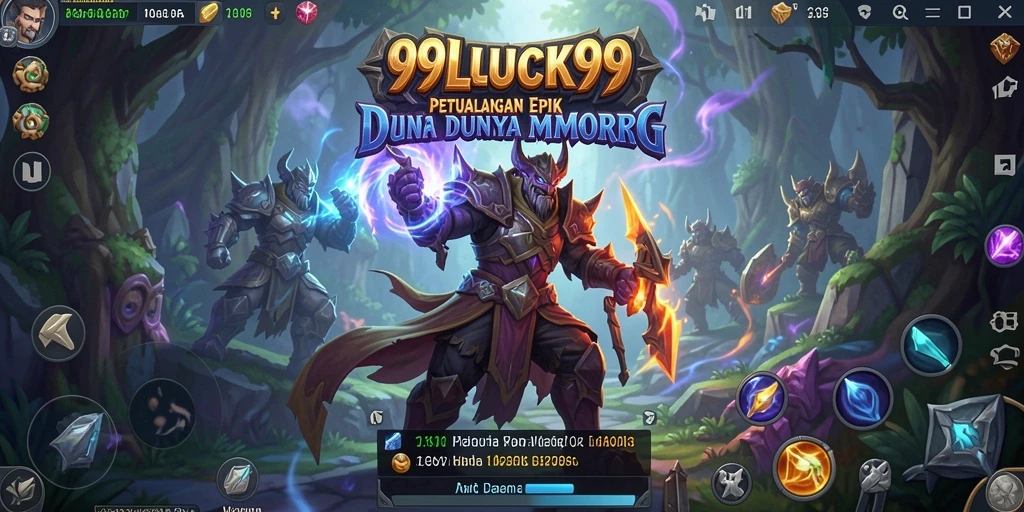Tampilan gameplay 99LUCK99 yang menarik dengan aksi pertempuran seru.